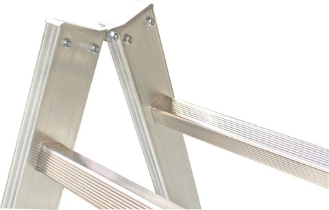 DRABINA ALUMINIOWA DWUSTRONNA STABILO 2*8 SZCZEBLI KRAUSE