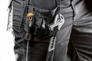 KRÓTKIE SPODENKI HD PASEK PARCIANY ODPINANE KIESZENIE LD/54 NEO