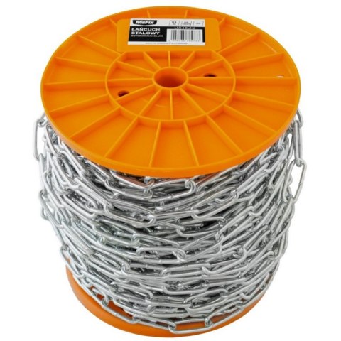 ŁAŃCUCH DŁUGI D-2 4MM OCYNK METR UN