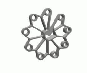 PODKŁADKA PLASTIKOWA PUNKTOWA PADIX 20/4-12 RING UN