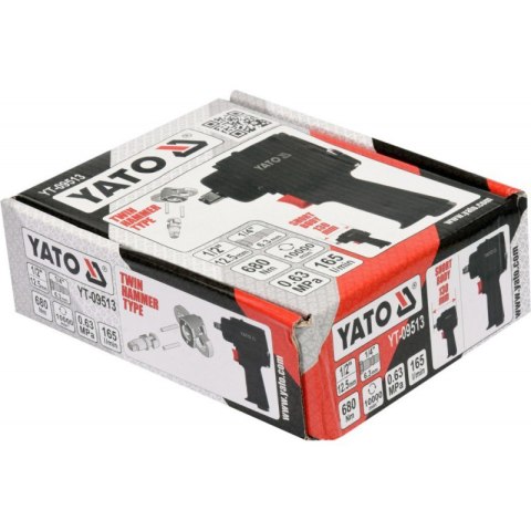 KLUCZ PNEUMATYCZNY 1/2' MINI 680 NM YATO