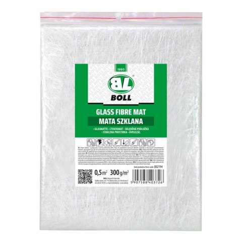 MATA SZKLANA BOLL 0.5M2 300G/M2 BOLL