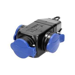 ROZDAŁĘŹNIK TRÓJGNIAZDOWY IP44, 3*2P+Z, 16A ORNO