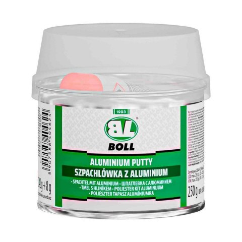 SZPACHLÓWKA Z ALUMINIUM BOLL 250G + UTWARDZACZ 8G. BOLL