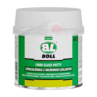 SZPACHLÓWKA Z WŁÓKNEM SZKLANYM BOLL 600G + UTWARDZACZ 22G. BOLL