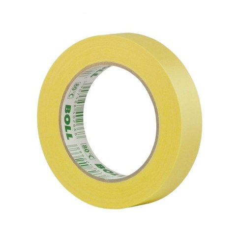 TAŚMA LAKIERNICZA BOLL DO 80 STOPNI 25MM*50M BOLL