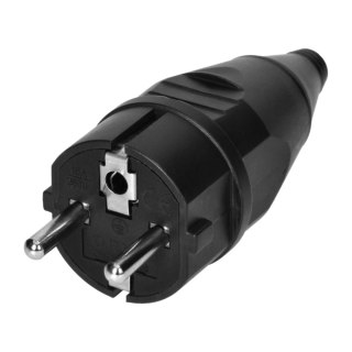 WTYCZKA WARSZTATOWA 2P+Z UNI-SCHUKO, CZARNY ORNO