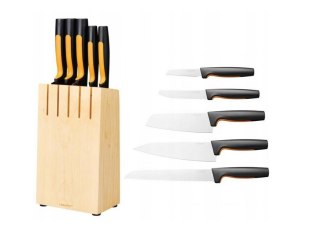 ZESTAW 5 NOŻY W BLOKU FISKARS