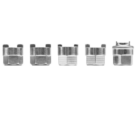 ZESTAW NASADEK DO AMORTYZATORÓW 5 CZĘŚCI YATO