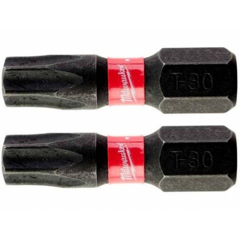 BIT, GROT, KOŃCÓWKA TORX TX30 25MM 2 SZT. MILWAUKEE