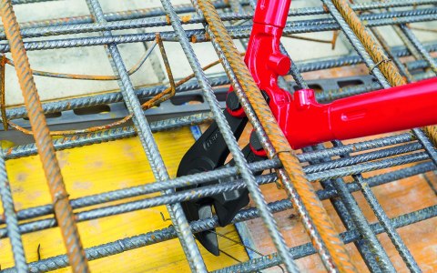 NOŻYCE KĄTOWE DO CIĘCIA ZBROJENIA 950MM KNIPEX