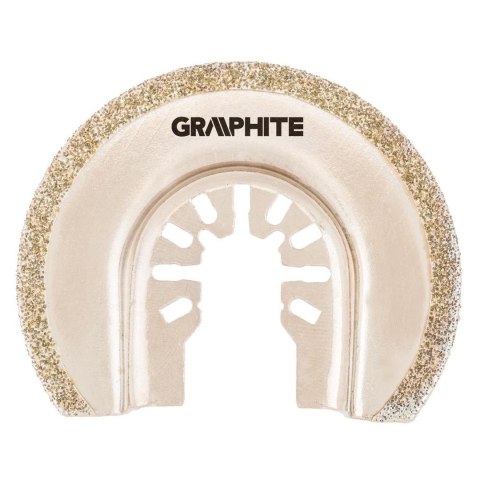 TARCZA PÓŁOKRĄGŁA DO CERAMIKI 65MM GRAPHITE