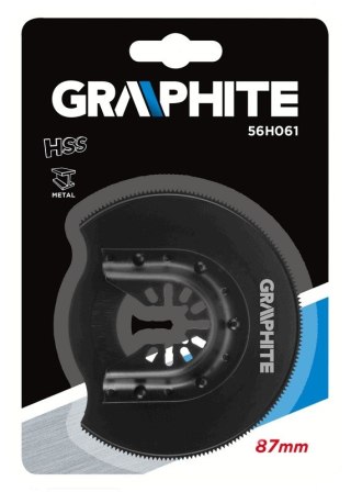 TARCZA PÓŁOKRĄGŁA HSS DO METALU 80MM 200 ZĘBÓW GRAPHITE