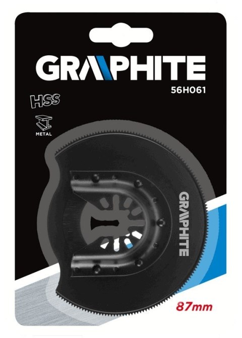 TARCZA PÓŁOKRĄGŁA HSS DO METALU 80MM 200 ZĘBÓW GRAPHITE