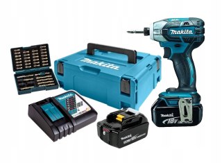 WKRĘTARKA UDAROWA AKUMULATOROWA 18V 1/4'' 40NM 2*5.0AH LI-LO MAKITA