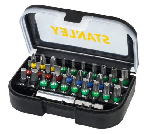 ZESTAW BITÓW 31 SZT. STANLEY