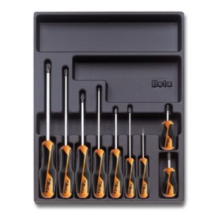 ZESTAW WKRĘTAKÓW WE WKŁADCE Z TWORZYWA 9SZT BETA