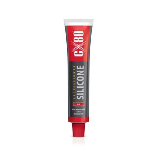 SILIKON PROFESSIONAL CZERWONY 80ML + APLIKATOR CX-80