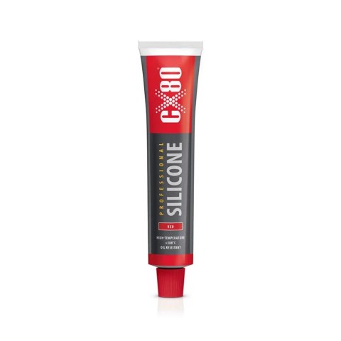SILIKON PROFESSIONAL CZERWONY 80ML + APLIKATOR CX-80