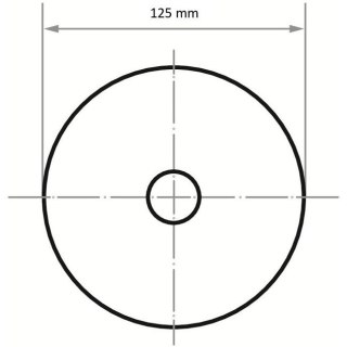 KRĄŻEK SAMOPRZYCZEPNY PSH 125 NK120 LUKAS