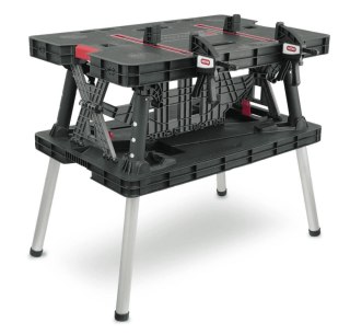 STÓŁ WARSZTATOWY SKŁADANY OBCIĄŻENIE MAX 453KG UN