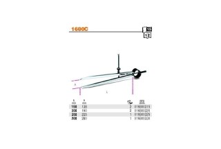 CYRKIEL TRASERSKI 250MM BETA