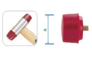 KOŃCÓWKA DO MŁOTKA 7842-28 TWARDA 28MM KING TONY