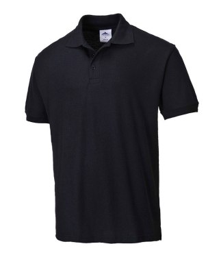 KOSZULKA POLO NAPLES, B210 CZARNA ROZMIAR XL PORTWEST