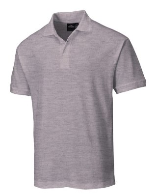 KOSZULKA POLO NAPLES, B210 SZARA ROZMIAR XL PORTWEST