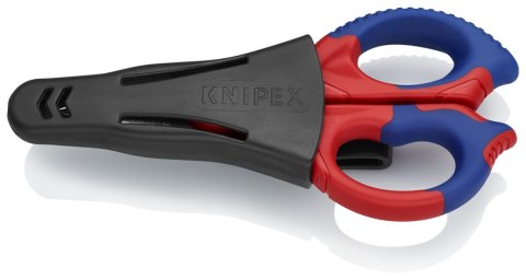 NOŻYCZKI UNIWERSALNE DLA ELEKTRYKÓW 155MM KNIPEX
