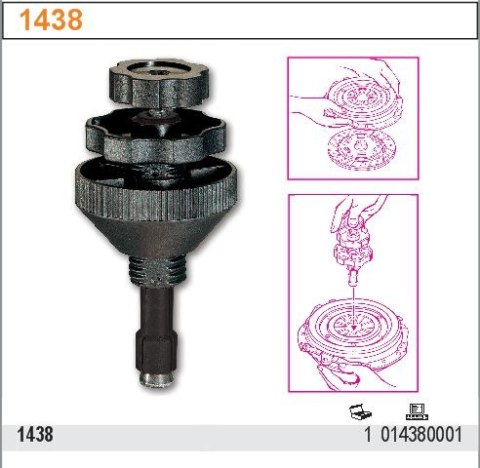 PRZYRZĄD DO CENTROWANIA TARCZ SPRZĘGŁA BETA