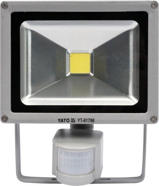 REFLEKTOR DIODOWY Z CZUJNIKIEM RUCHU 20W YATO