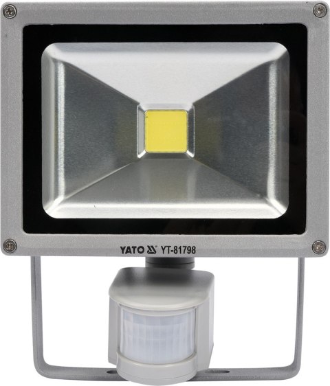 REFLEKTOR DIODOWY Z CZUJNIKIEM RUCHU 20W YATO