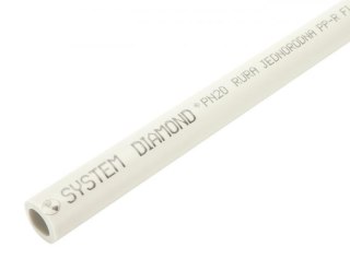 RURA PP-R JEDNORODNA 4M, PN20, 40*6.7 MM - SZT. DIAMOND