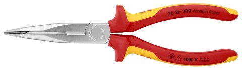 SZCZYPCE IZOLOWANE WYDŁUŻONE WYGIĘTE TNĄCE PÓŁOKRĄGŁE 200MM KNIPEX