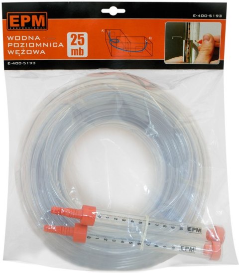 WAGA WODNA Z WĘŻEM 25M EPM