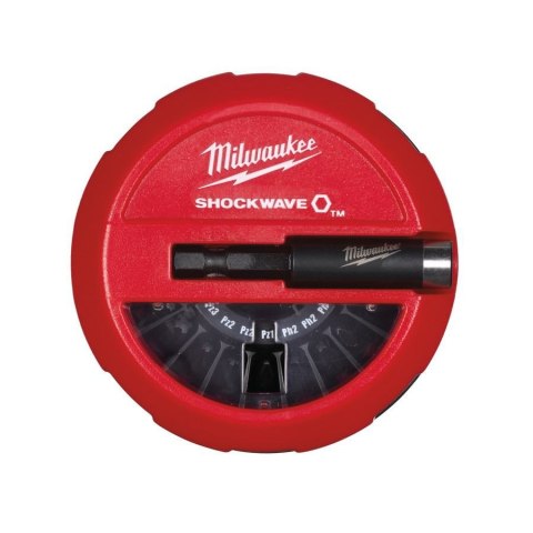 ZESTAW BITÓW SHOCKWAVE 15 SZT. MILWAUKEE