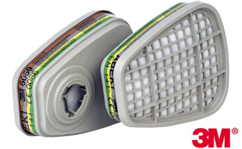 3M POCHŁANIACZ SERIA 6000 ABEK1, OPK 2SZT 3M