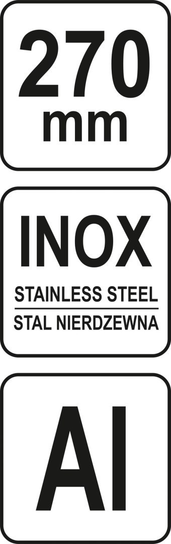 EKIERKA METALOWA 270MM YATO