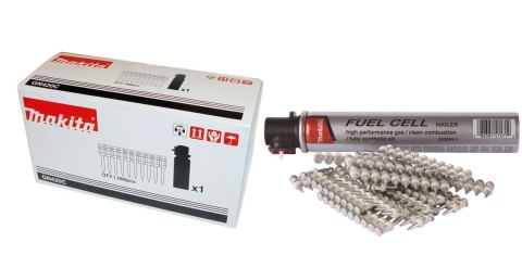 GWOŹDZIE DO BETONU 3,1*27MM 1000SZT + GAZ MAKITA