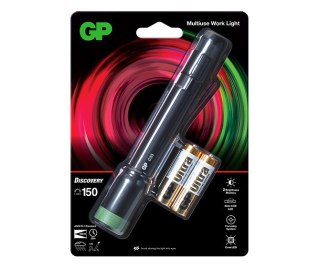 LATARKA DIODOWA ALUMINIOWA DISCOVERY C 33 2*AA GP BATTERY