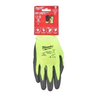 RĘKAWICE ANTYPRZECIĘCIOWE HI-VIS-A ROZM XL/10 MILWAUKEE