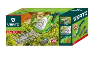 TRYMER DO TRAWY I ŻYWOPŁOTU AKUMULATOROWY 7.2V LI-ON/1.3AH VERTO