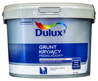 DULUX GRUNT KRYJĄCY PODKŁADOWY BIAŁY 8L UN