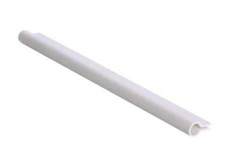 KLIPSY MONTAŻOWE DO TAŚMY MIĘKKIEJ BIAŁE 190MM UN