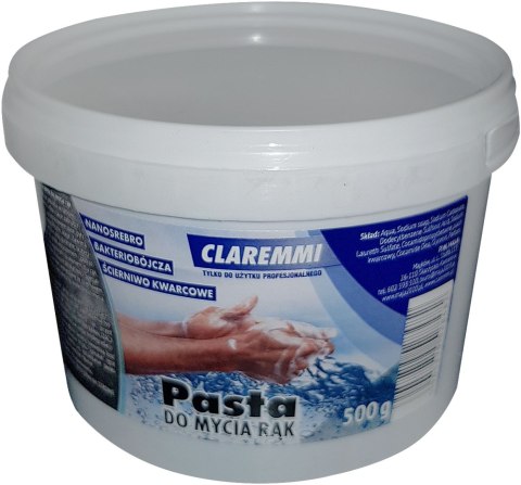 PASTA DO MYCIA UNIWERSALNA CLAREMMI 500G UN