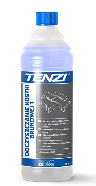 ŚRODEK DO CZYSZCZENIA KOSTKI BRUKOWEJ 1L TENZI