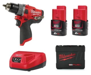 WIERTARKO-WKRĘTARKA UDAROWA AKUMULATOROWA M12FPD-202X MILWAUKEE