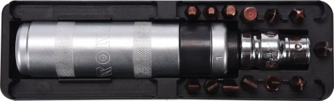 WKRĘTAK UDAROWY Z MAGNETYCZNYMI KOŃCÓWKAMI 15SZT YATO