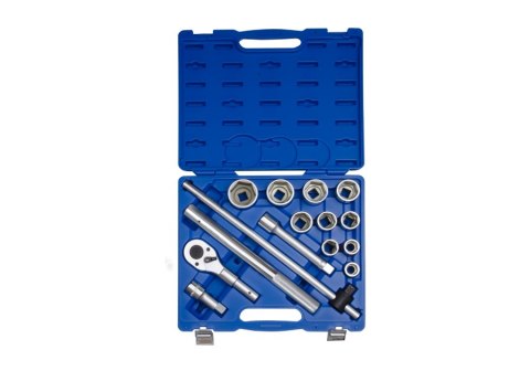 ZESTAW NASADEK 3/4'' 14 CZĘŚCI KRÓTKIE 6-KĄT. 22-50MM +ACC KING TONY